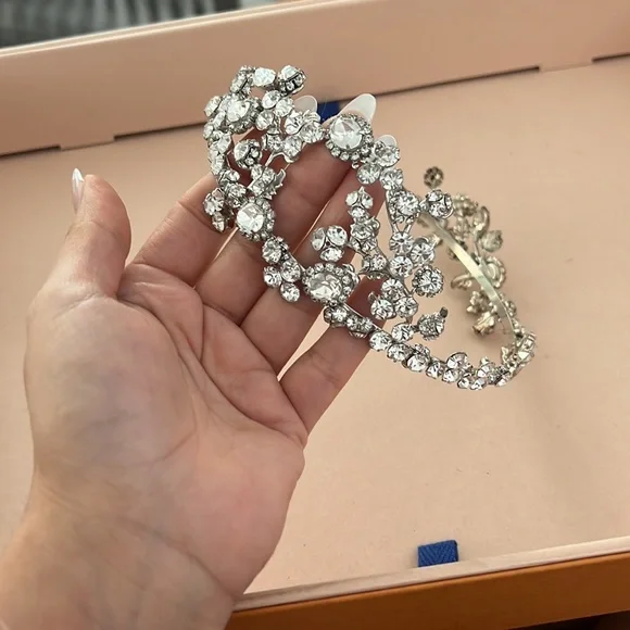 Swarovski Crystal bridal head statement band